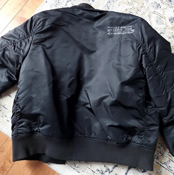 Alpha Industries Bomber Jacket. - Picture 2 of 5